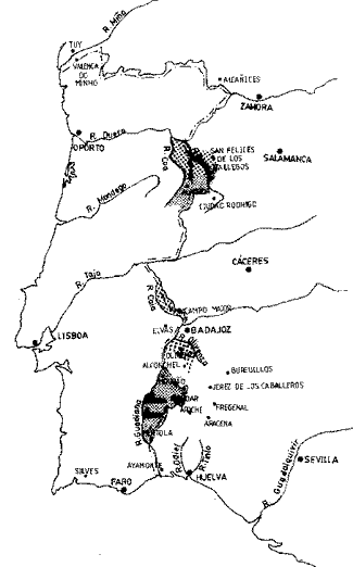 Foto: Redefinición de la frontera luso-española