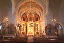 Foto: Interior de la iglesia