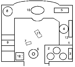 Plano de la Bodega.
